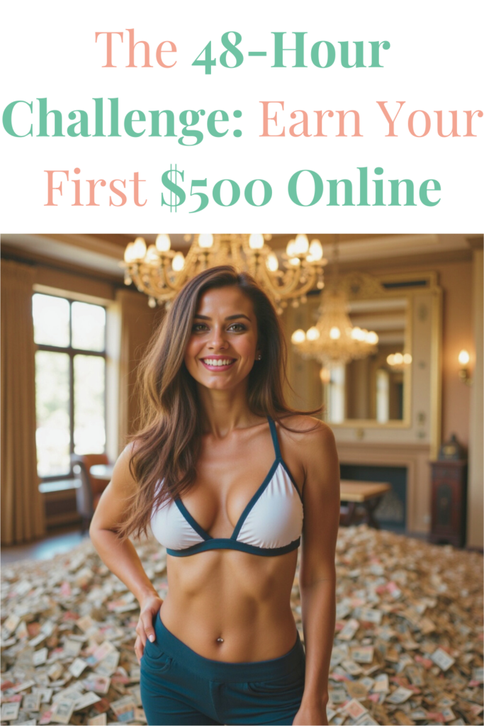 The 48-Hour Challenge: Earn Your First $500 Online (Even If You’re Clueless)