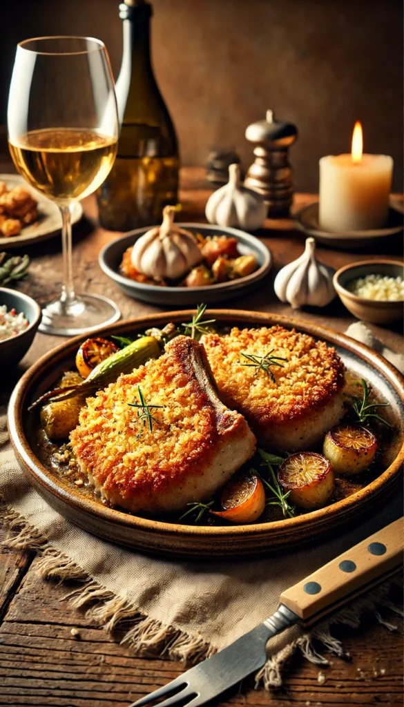 Crispy Parmesan Crusted Pork Chops – A Cheap & Fancy Dinner